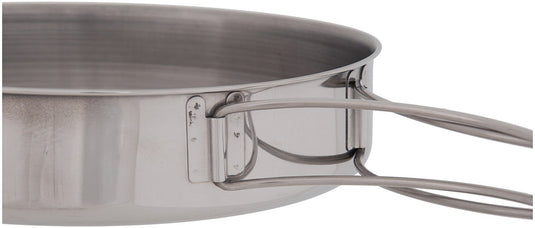 Olicamp Stainless Steel 3 Qt Pots & Pans Cookset - Ultimate Outdoor Cooking Companion