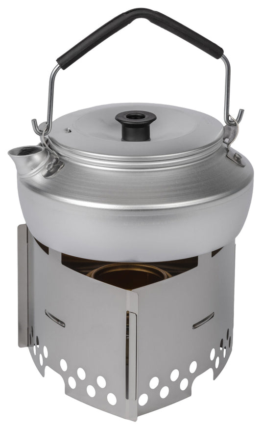 Trangia Aluminum Kettle 0.6L: Compact and Durable Cookware for Outdoor Adventures