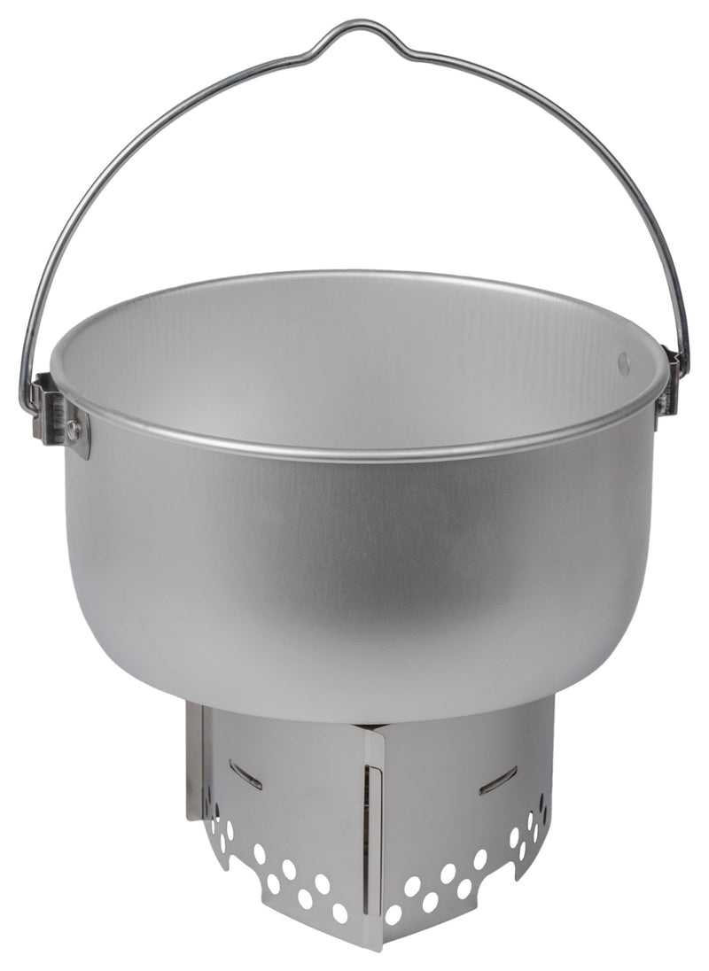 Load image into Gallery viewer, Trangia Aluminum Billy Pots Set - 4.5L and 2.5L with Lids - High-Quality Cookware for Outdoor Cooking
