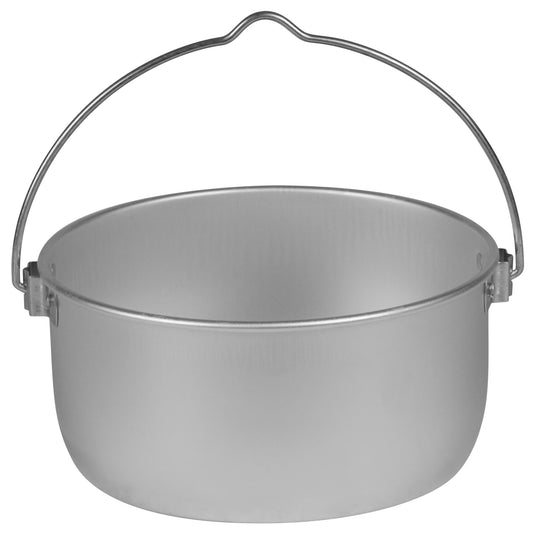 Trangia Aluminum Billy Pots Set - 4.5L and 2.5L with Lids - High-Quality Cookware for Outdoor Cooking