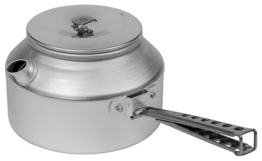Trangia Aluminum Kettle 0.9L with Stainless Knob - Side Pots and Pans Set
