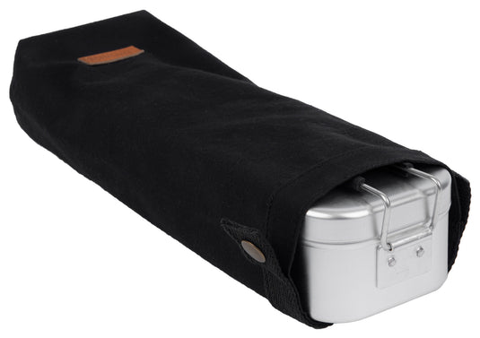 Trangia Roll Top Bag Set for Mess Tin - Small Black, Ideal for Stove Fuel & Accessories