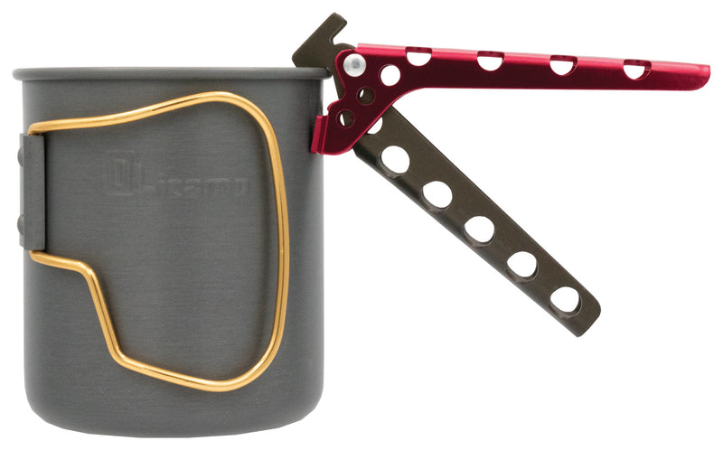 Load image into Gallery viewer, Olicamp Anodized Pot Lifter - Essential Red Cookware Accessory
