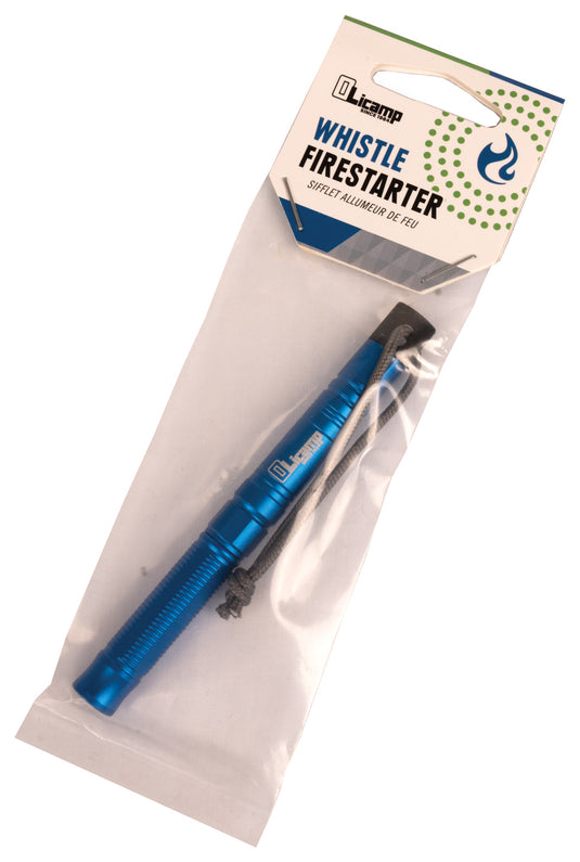 Olicamp Sparkler: 3-in-1 Whistle, Fire Starter, Ferrocerium Rod