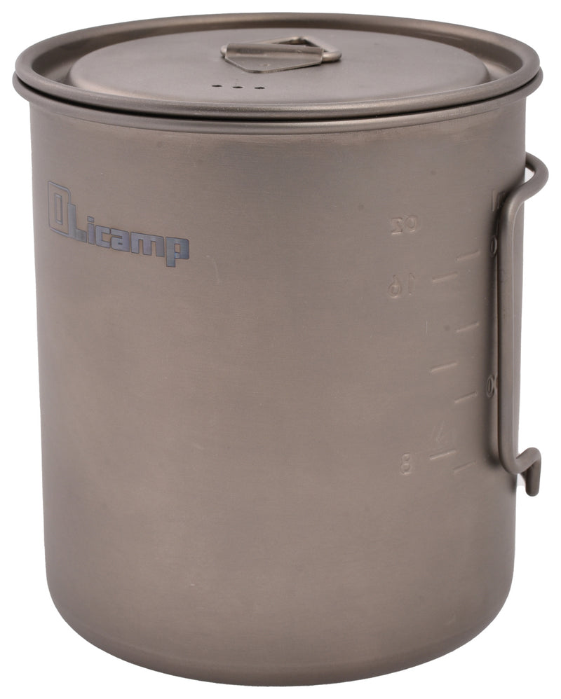 Load image into Gallery viewer, Olicamp Space Saver Mug 750ml with Titanium Lid - Lightweight and Durable Camping Mug
