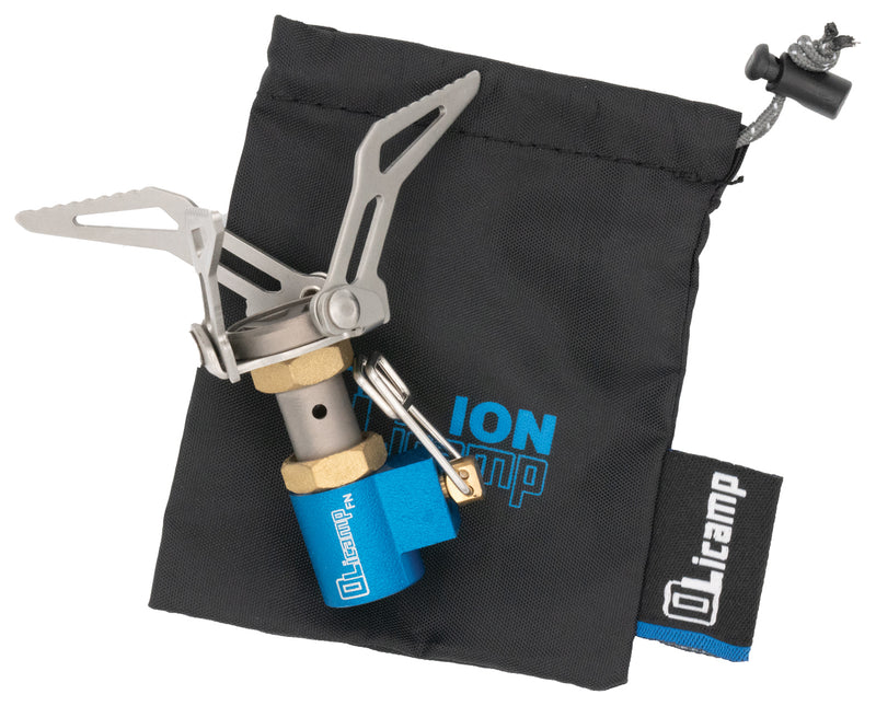 Load image into Gallery viewer, Olicamp Ion Micro Titanium Stove: Lightweight Backpacking Stove for Outdoor Adventures
