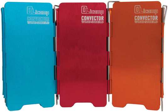 Olicamp Convector Windshield - Blue: Essential Backpacking Stove Accessory