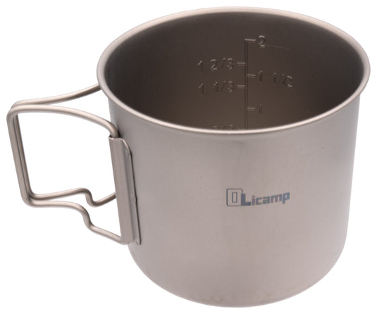 Olicamp Ion Stove with Titanium 550 Space Saver Mug Combo