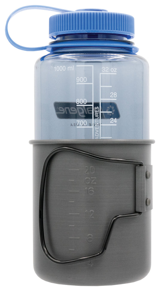 Olicamp Space Saver Nalgene Grey Combo: Compact and Convenient Hydration Solution