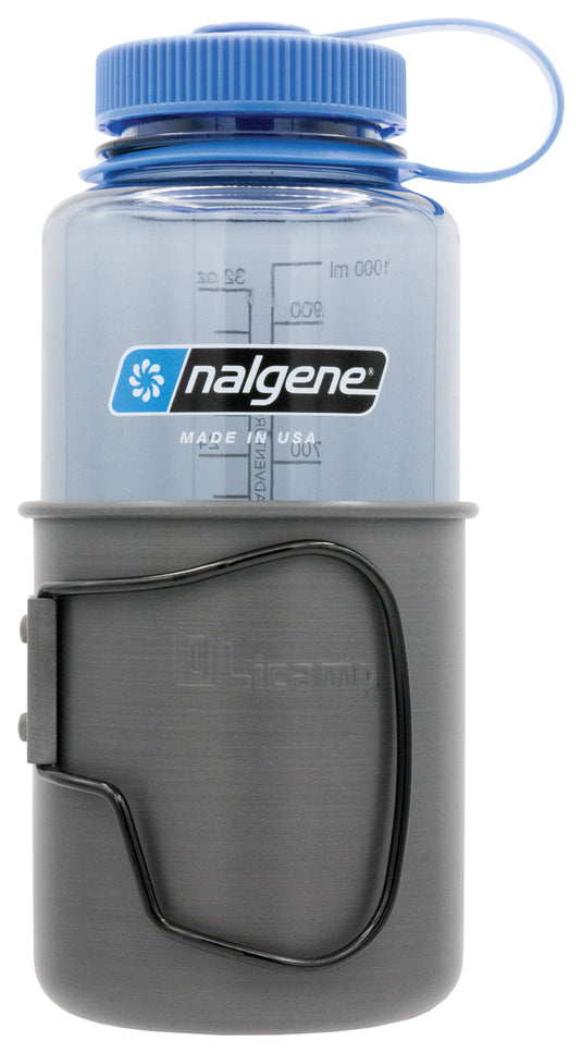 Olicamp Space Saver Nalgene Grey Combo: Compact and Convenient Hydration Solution