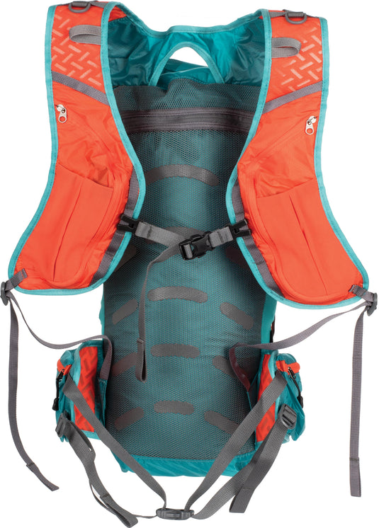 Peregrine Vanga 25 UL Dry Backpack - Blue/Orange Sky Blue/Sunglow Pentagon 30D Backpack