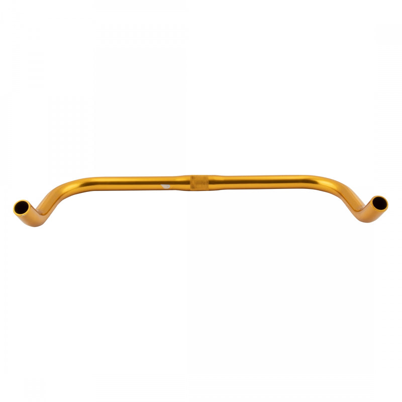 Load image into Gallery viewer, Pure Cycles Bullhorn Handlebar 25.4mm Clamp 435mm Fixie/Road bars Gold Aluminum
