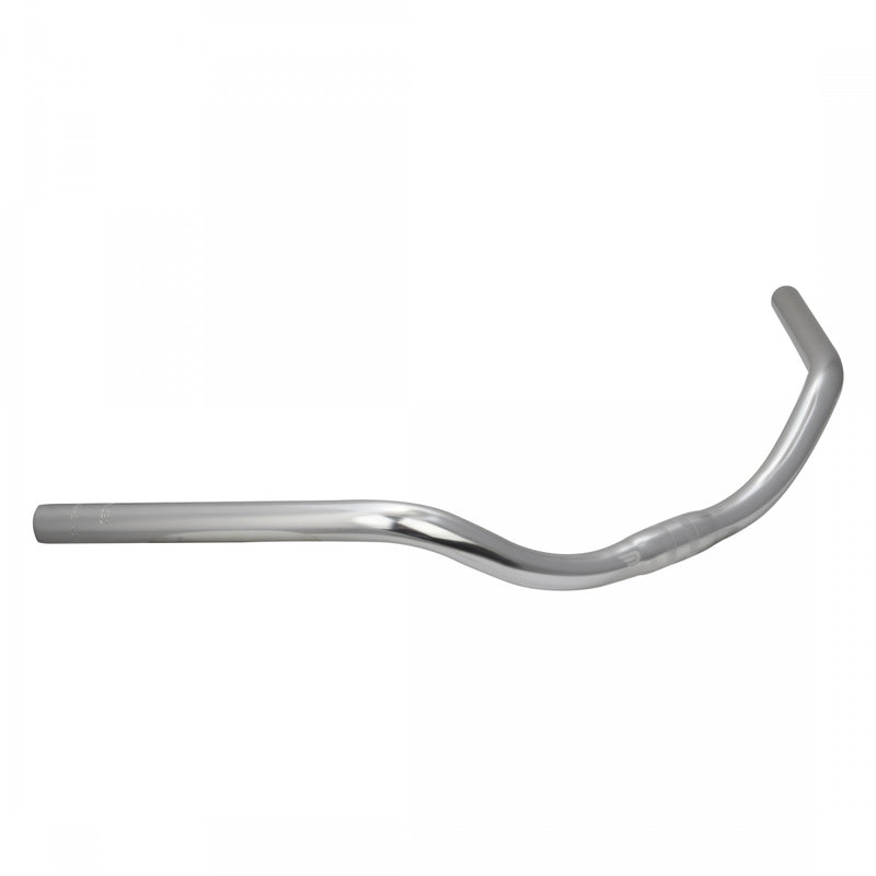 Load image into Gallery viewer, Pure Cycles Pure City Comfort Handlebars Silver Rise 75mm 1in 580mm Aluminum
