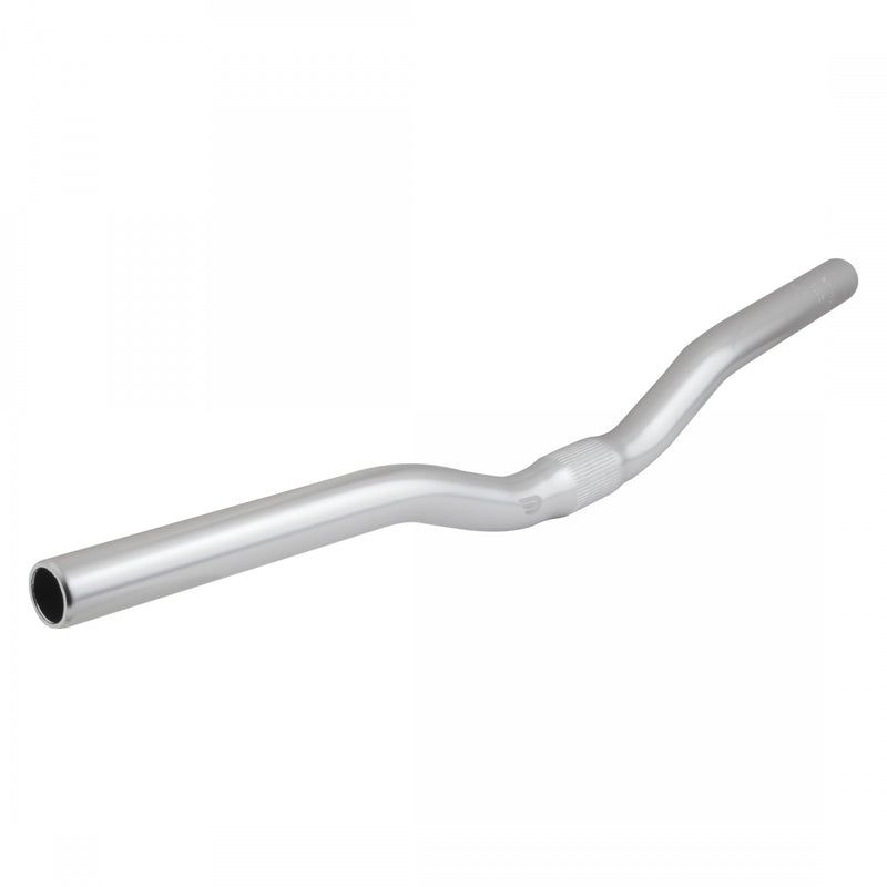 Load image into Gallery viewer, Pure Cycles Pure Fix Riser Bars Silver 25.4mm 500mm Back Sweep 6° Aluminum
