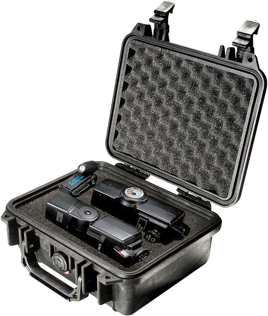Protect Your Gear with the Pelican 1200 Pelicase - Black Waterproof Case