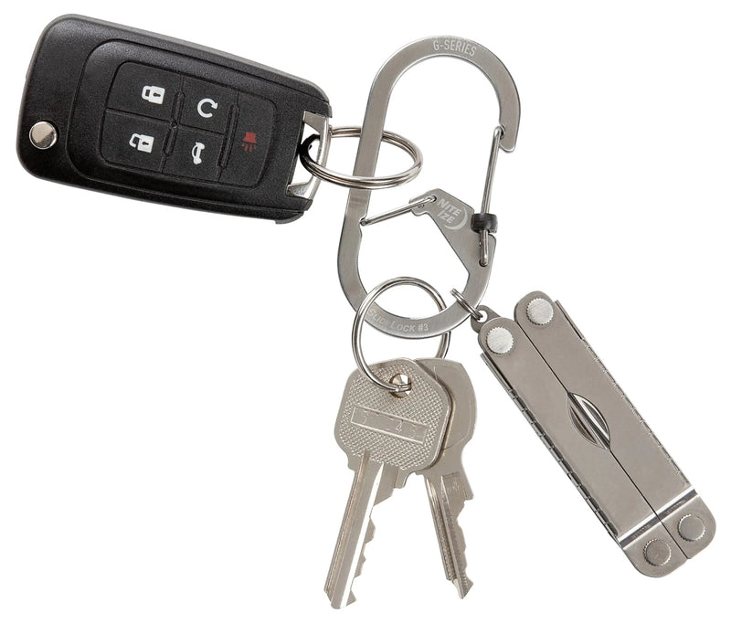 Load image into Gallery viewer, Nite Ize Slidelock #3 Dual Biner-ss: Secure Your Gear with Ease
