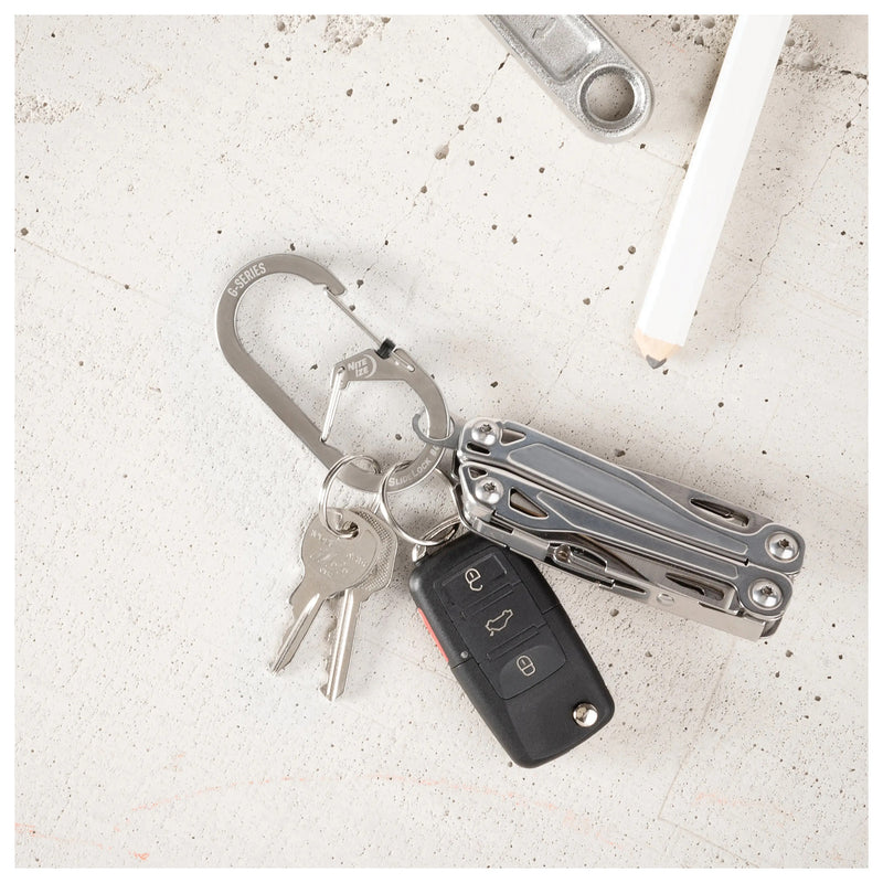 Load image into Gallery viewer, Nite Ize Slidelock #4 Dual Biner-ss: Secure and Versatile Clip for Outdoor Gear
