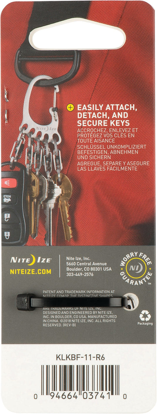 Nite Ize Bigfoot Locker Stainless Steel Heavy-Duty Locking Carabiner