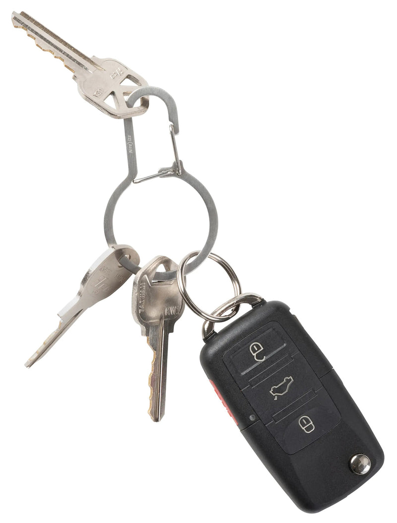 Load image into Gallery viewer, Nite Ize Dualpass Dual Chamber Key Ring - Keep Your Keys Organized and Secure!
