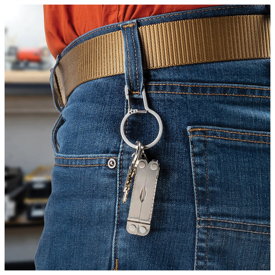 Nite Ize Dualpass Dual Chamber Key Ring - Keep Your Keys Organized and Secure!