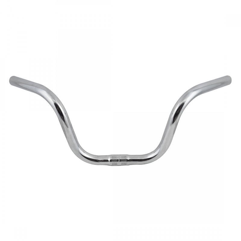 Load image into Gallery viewer, Wald Products Hi Rise #1066 Handlebar 1in Clamp 16in Width 6in Rise Chrome Steel
