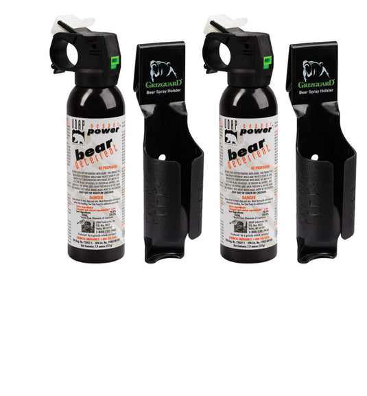 Udap 7.9oz Bear Spray with Holster - Pack of 2