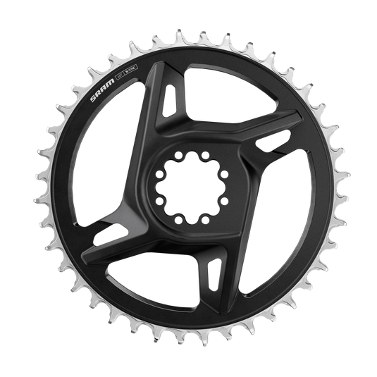 SRAM Red 1x XPLR E1 Crankset, Speed: 12/13, Spindle: 28.99mm, BCD: Direct Mount SRAM 8 Bolt, 42, DUB, 167.5mm, Black,