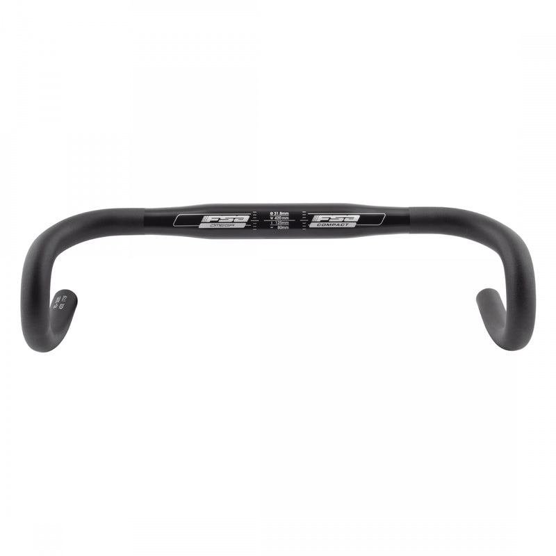 Load image into Gallery viewer, Full-Speed-Ahead-Omega-Compact-Drop-Handlebar-31.8-mm-Drop-Handlebar-Aluminum-HB0615-Bicycle-Drop-Road-Handlebar
