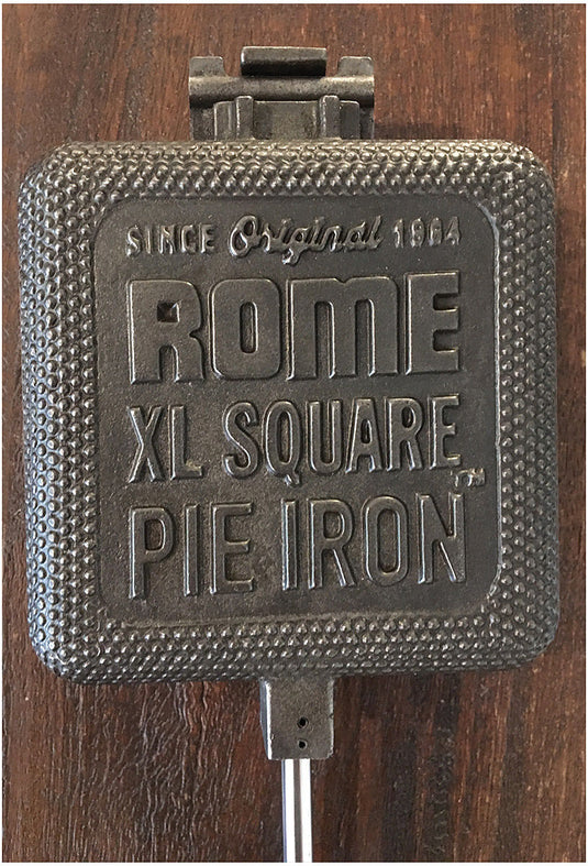 Rome XL Square Pie Iron: Perfect for Delicious Campfire Cooking!