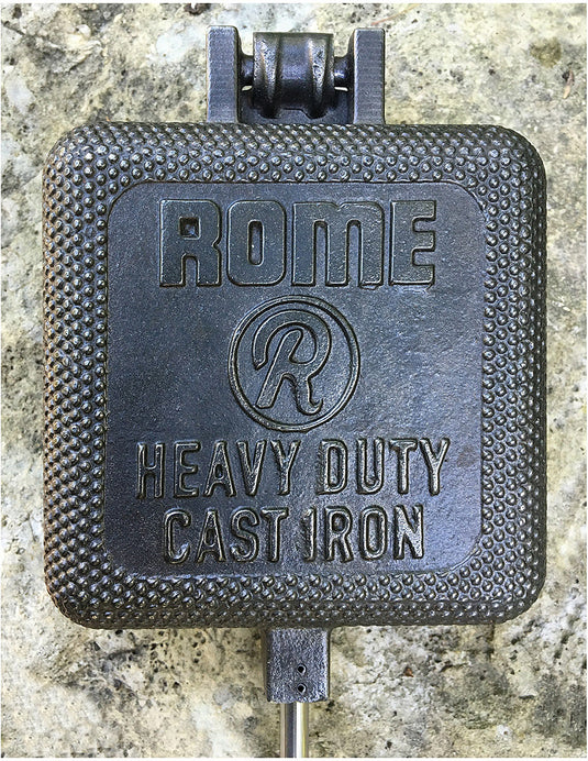 Rome XL Square Pie Iron: Perfect for Delicious Campfire Cooking!