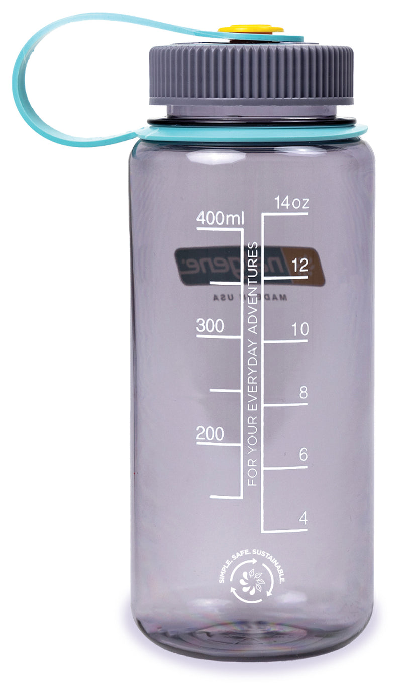 Load image into Gallery viewer, Nalgene Wide Mouth 16oz Sustain Water Bottle in Aubergine
