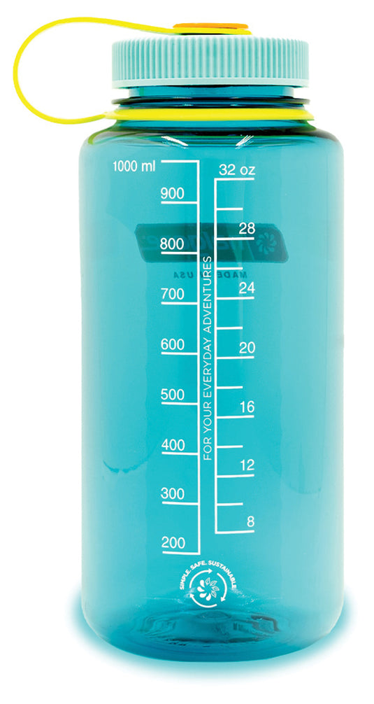Nalgene Wide Mouth 1 Qt Sustain Wm 32oz Sustain Cerulean Sustain Nalgene