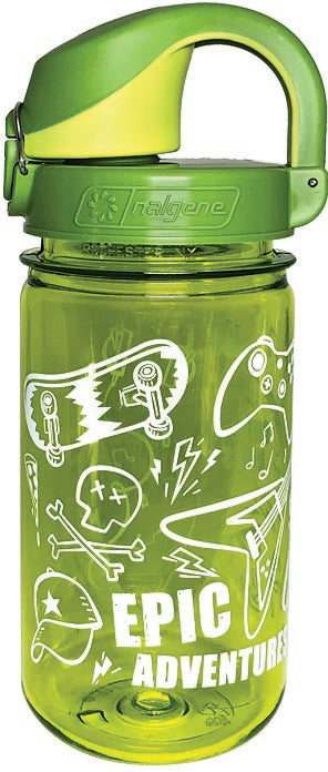 Load image into Gallery viewer, Nalgene Kids 12oz OTF Sustain Green Epic Sustain Water Bottle
