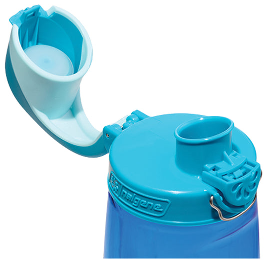 Nalgene OTF Sustain Slate Blue Water Bottle with GLC Cap - Eco-Friendly and Durable