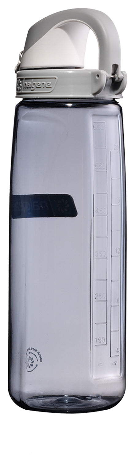 Load image into Gallery viewer, Nalgene OTF Sustain Smoke Water Bottle with Gray Cap - Eco-Friendly and Durable

