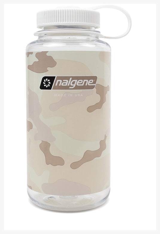 Nalgene 32oz Sustain Camo Clear Water Bottle - Eco-Friendly and Durable