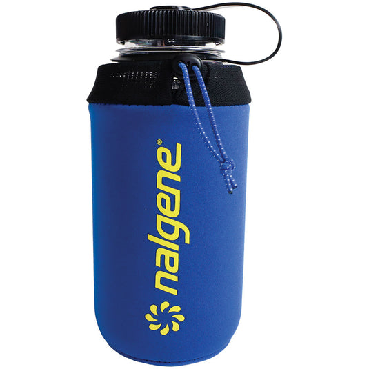 Nalgene 32oz Bottle Sleeve in Blue - Keep Your Hydration Game Strong!