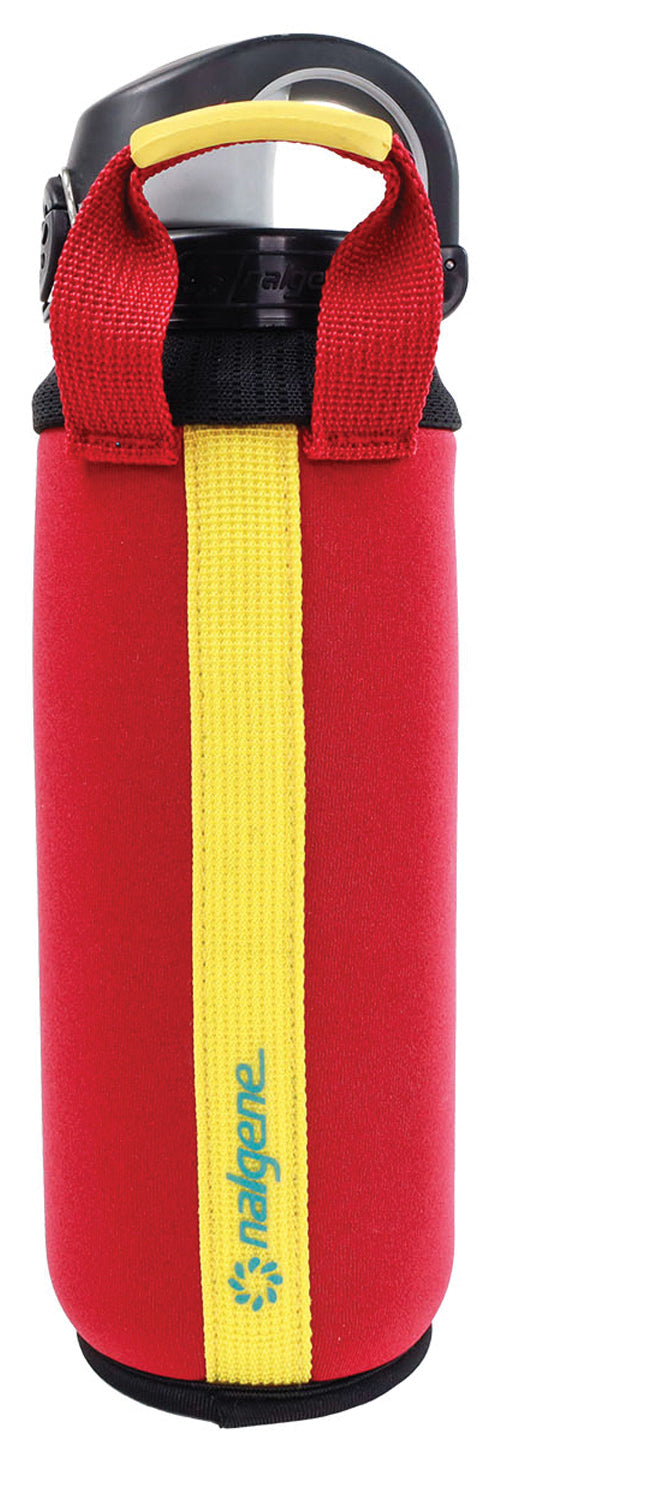 Load image into Gallery viewer, Nalgene 24oz OTF Bottle Sleeve in Red Bud - Stay Hydrated in Style!
