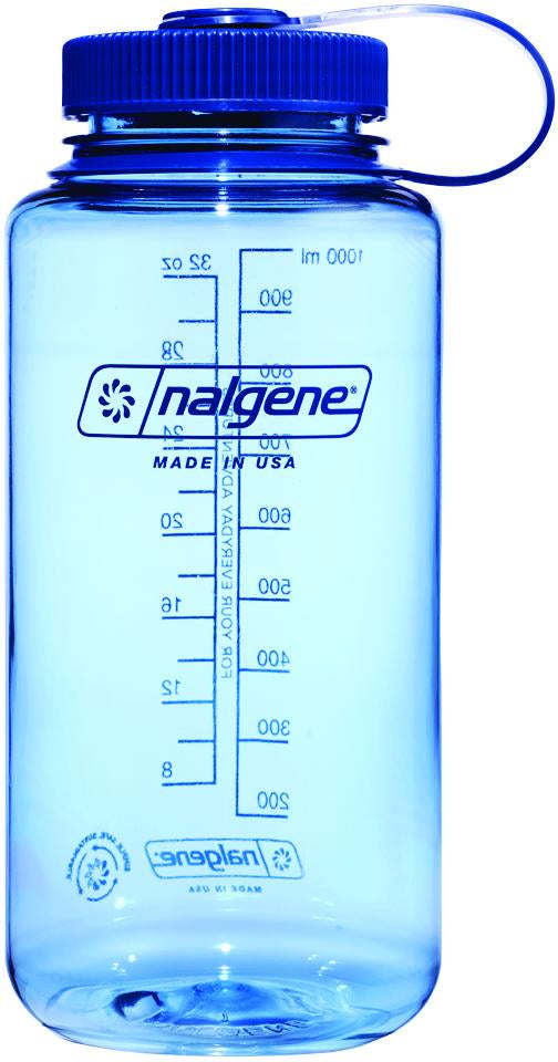 Nalgene Wm 32oz Sustain Baby Blue Water Bottle - Eco-Friendly and Stylish!
