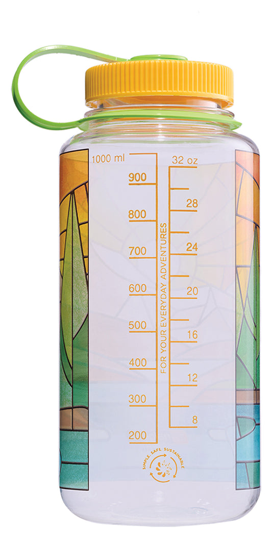 Nalgene 32oz Sustain Stained Glass River Sustain Water Bottle