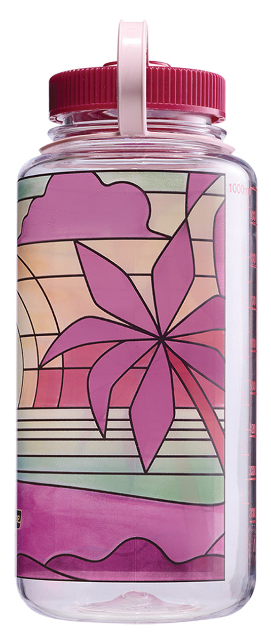 Nalgene 32oz Sustain Stained Glass Wide Mouth Water Bottle