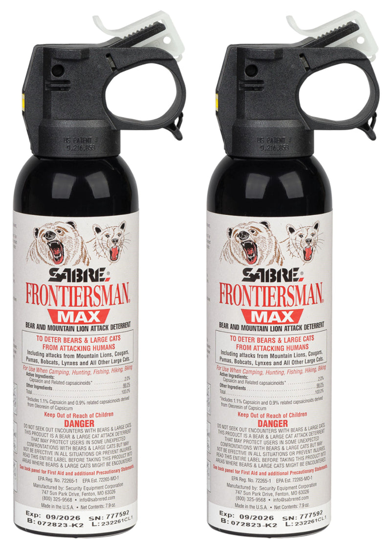 Load image into Gallery viewer, Frontiersman 7.9oz Bear &amp; Mountain Lion Repellent - 2 Pack
