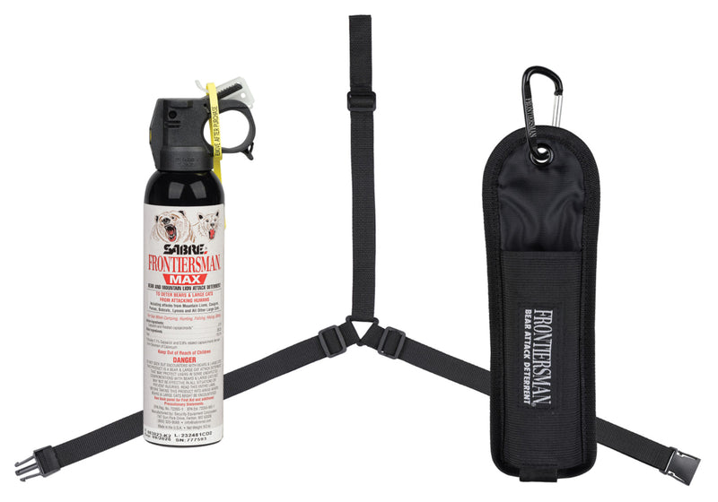 Load image into Gallery viewer, Frontiersman Bear &amp; Mountain Lion Spray 9.2 - Ultimate 3-in-1 Protection
