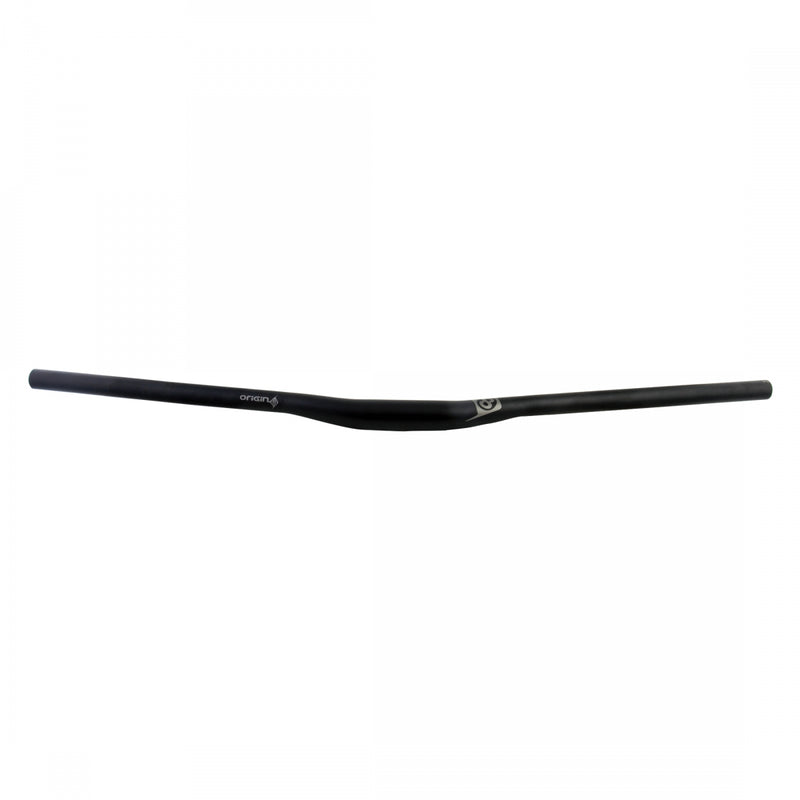 Load image into Gallery viewer, Origin8 Rave I 31.8mm Clamp 10mm Rise AL6066 7° Back 4° Upsweep Black Aluminum
