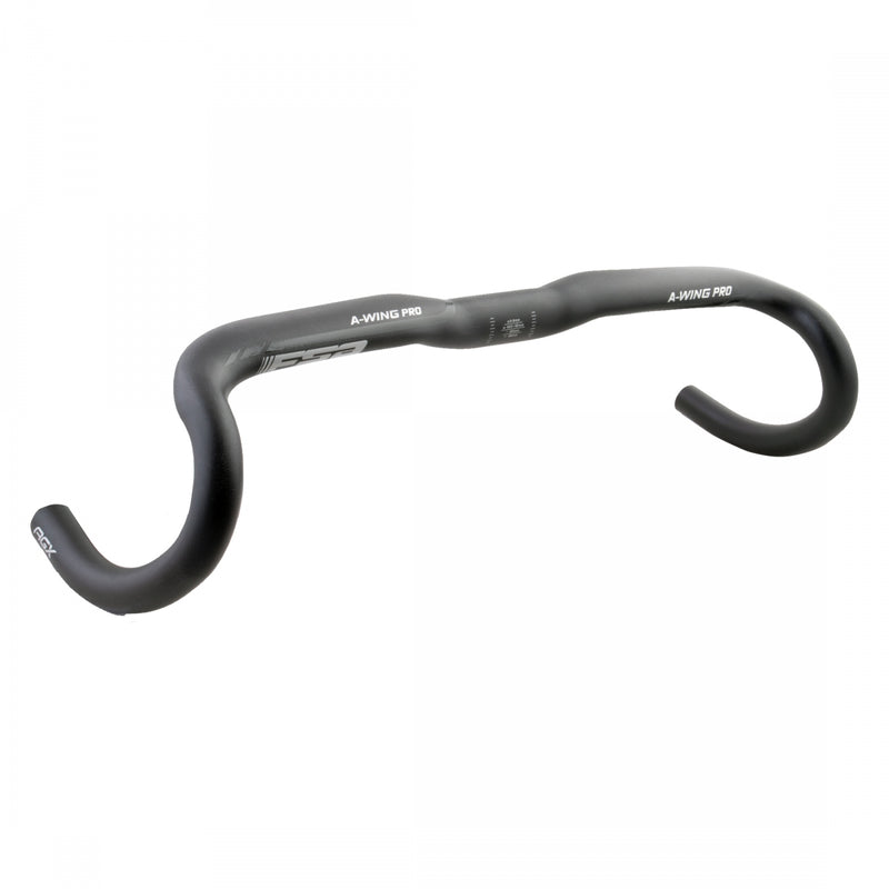 Load image into Gallery viewer, Full Speed Ahead AWing Pro AGX Drop Handlebar Aluminum 31.8mm Clamp 46cm Black
