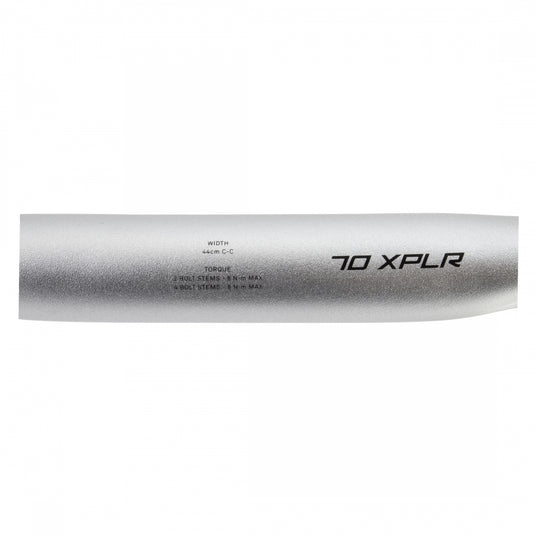 Zipp Service Course 70 XPLR Drop Handlebar 31.8mm Clamp 44cm Silver Aluminum