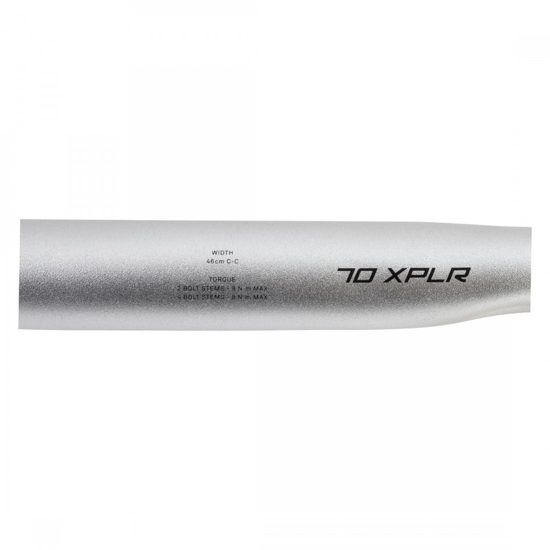 Load image into Gallery viewer, Zipp Service Course 70 XPLR Drop Handlebar 31.8mm Clamp 46cm Silver Aluminum
