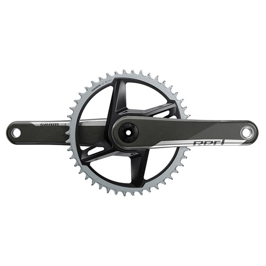 SRAM Red 1 AXS Direct Mount Crankset, Speed: 12, Spindle: 28.99mm, BCD: Direct Mount, 46, DUB, 167.5mm, Black, Road