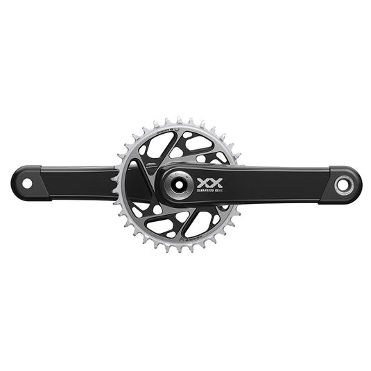 SRAM XX SL Eagle T-Type Crankset, Speed: 12, Spindle: 28.99mm, BCD: Direct Mount, 34, DUB, 165mm, Black, Boost