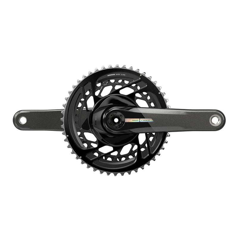 Load image into Gallery viewer, SRAM Force D2 2x Crankset Speed: 12, Spindle: 28.99mm, BCD: Direct Mount, 48/35, DUB, 167.5mm, Black, Road Disc
